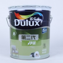 多樂士第二代五合一凈味乳膠漆內墻漆涂料墻面漆家用自刷油漆18L